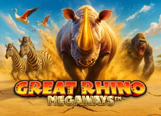 Pragmatic : Great Rhino Megaways - HEROBET168